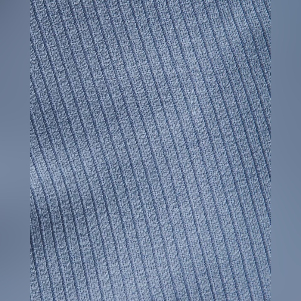 Lululemon Ribbed Softstreme High-Rise Short 2" in Oasis Blue - Picture 3 of 7
